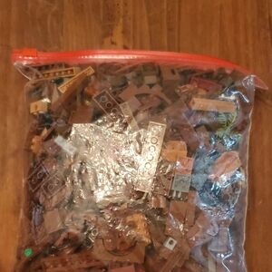 Brown Legos Mixed 2 LB